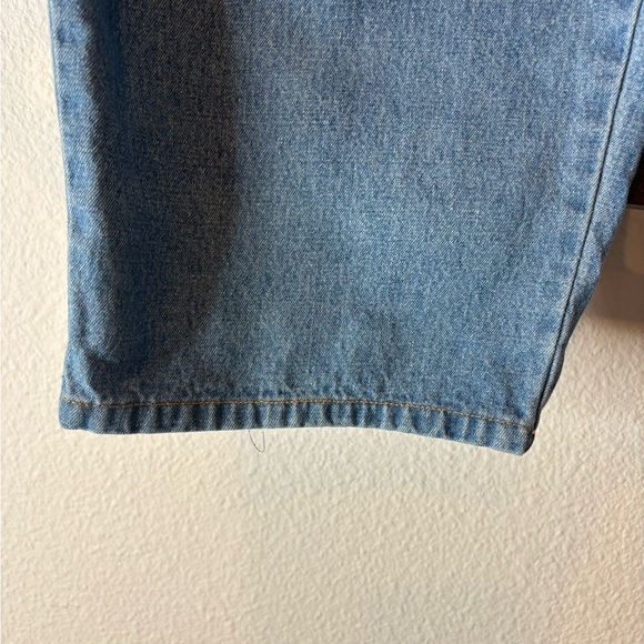 💙 Denim & Co XL Petite Light Blue Straight Jeans | Stretch Fit w/ pockets - Picture 4 of 14